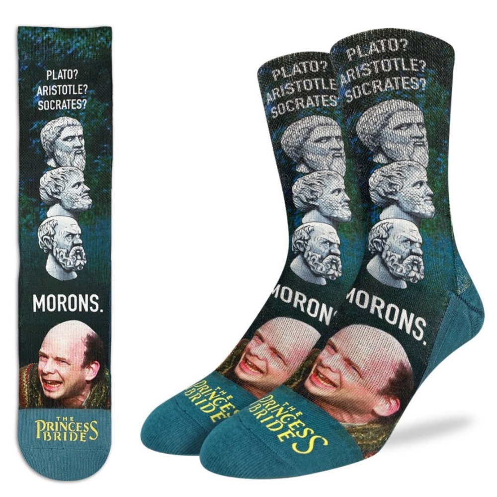 NWOT Good Luck Socks Morons